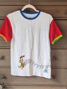 Disney Parks Toy Story Slinky Dog Tee Youth XL  Or Womens XS